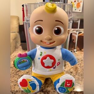 CoComelon Discover 'N Play JJ Feature Plush 10" JJ Doll